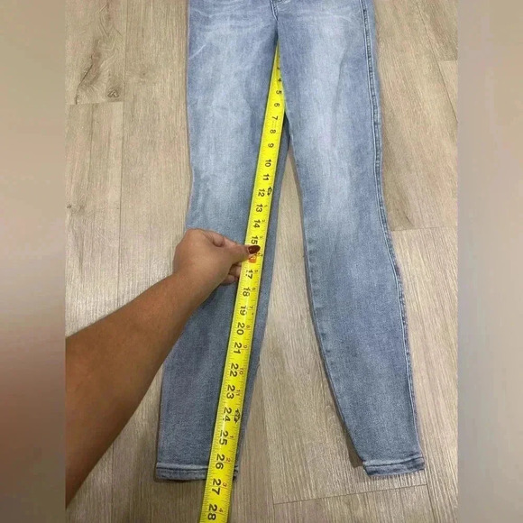 SPANX Ankle Skinny Jeans Light Vintage Wash NWT XS Jeggings - Picture 5 of 8